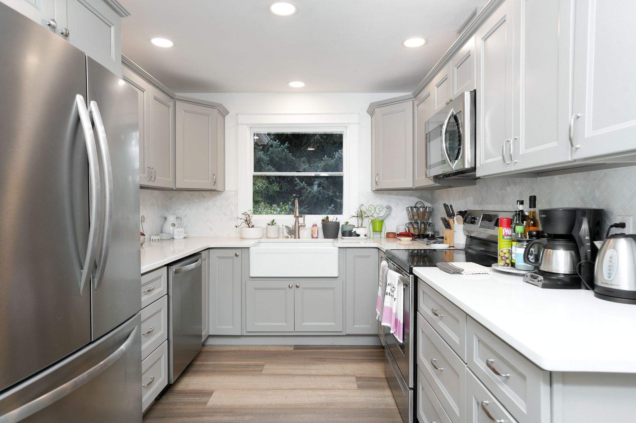 Recently remodeled kitchen
